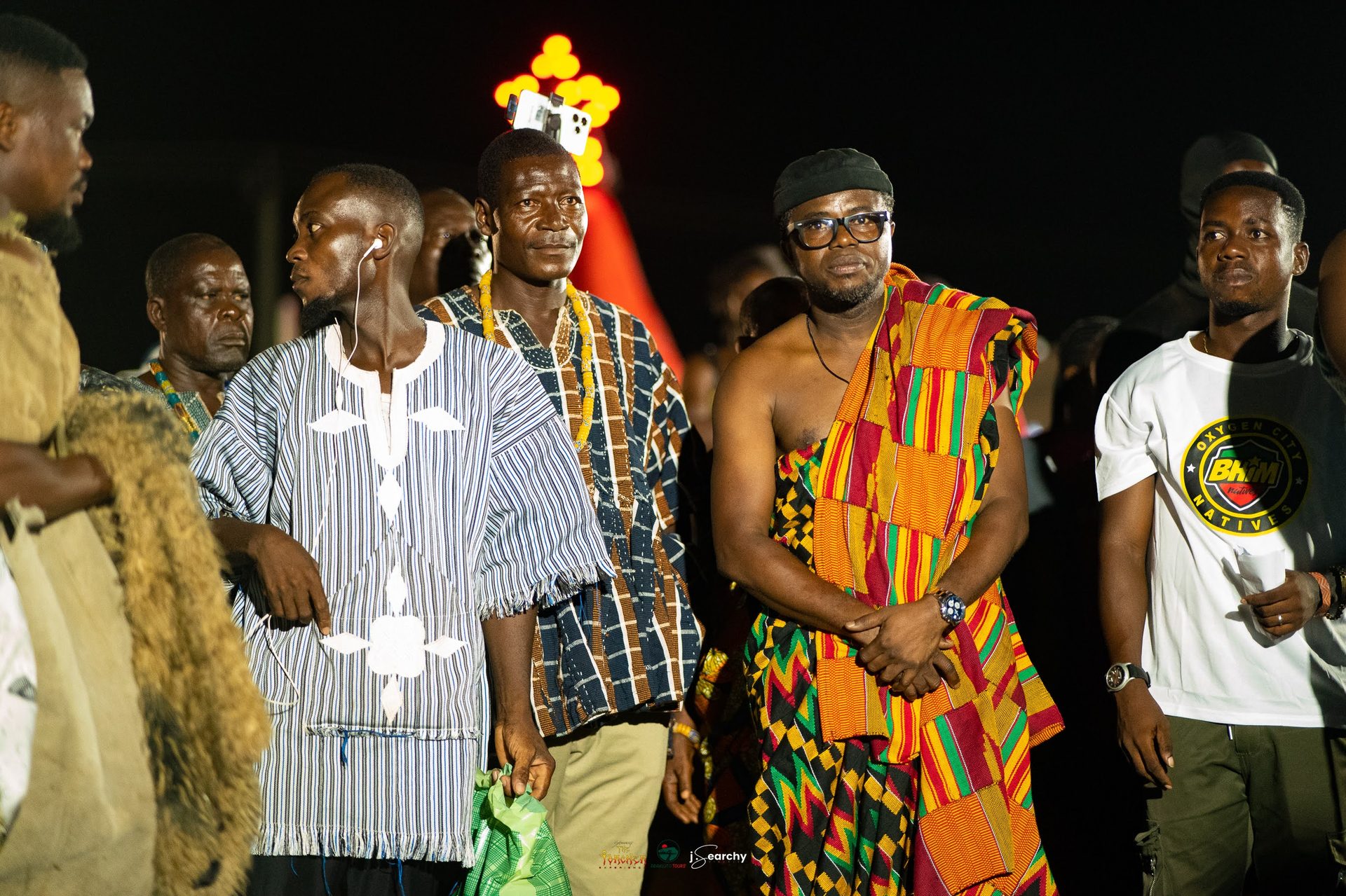 Stonebwoy with fans during the Torcher Experience celebration